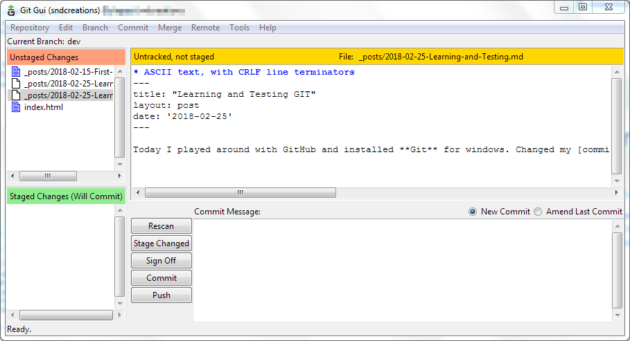 Learning and Testing GIT